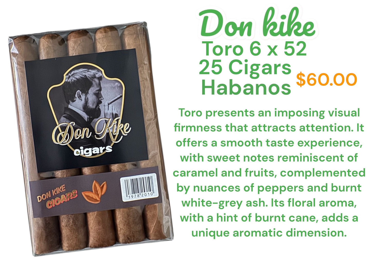 Don Kike Toro 6 x 52 - 25 PACK