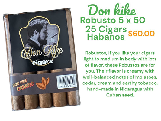 Don Kike Robusto  5 x 50 - 25 PACK