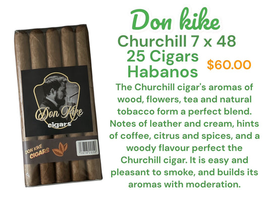 Don Kike Churchill 7 x 48 - 25 PACK